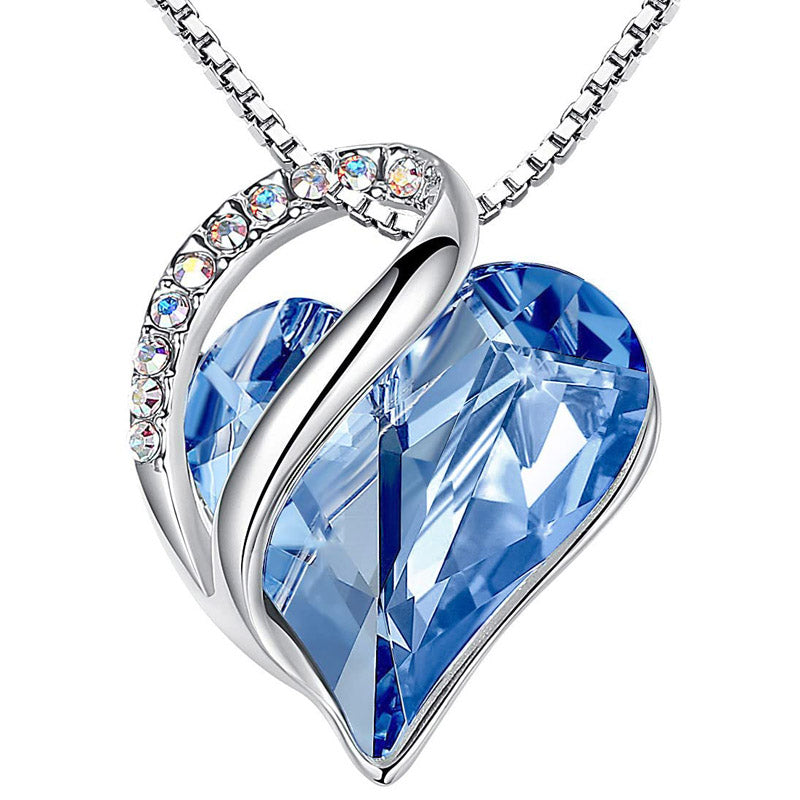 KarmaRipple's Buddhastoneshop Love Heart Birthstone Balancing Energy Pendant Necklace ( p9