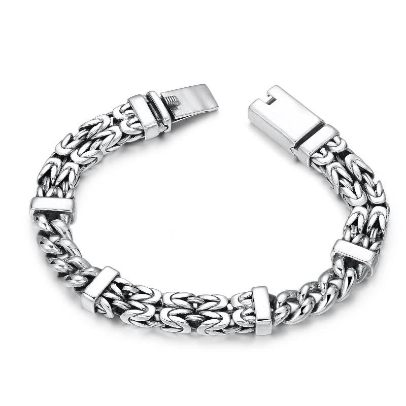 KarmaRipple's Retro Chain Pattern Fortune Balancing Bracelet p1