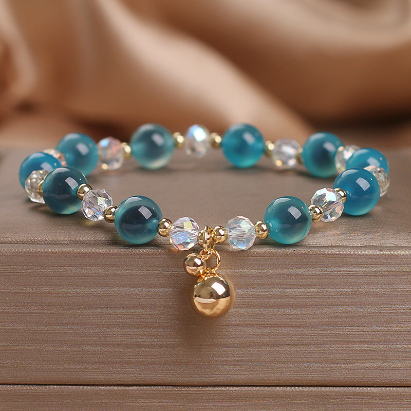 KarmaRipple's Candy Agate Balancing Balance Bead Talisman Bracelet p14