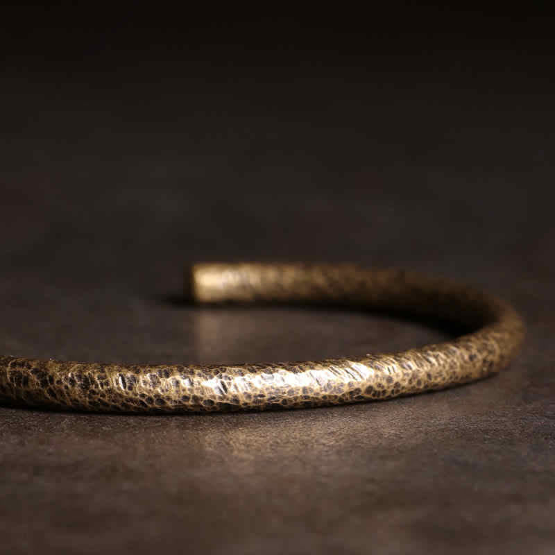 KarmaRipple's Rustic Design Bronze Balance Adjustable Cuff Bracelet p10