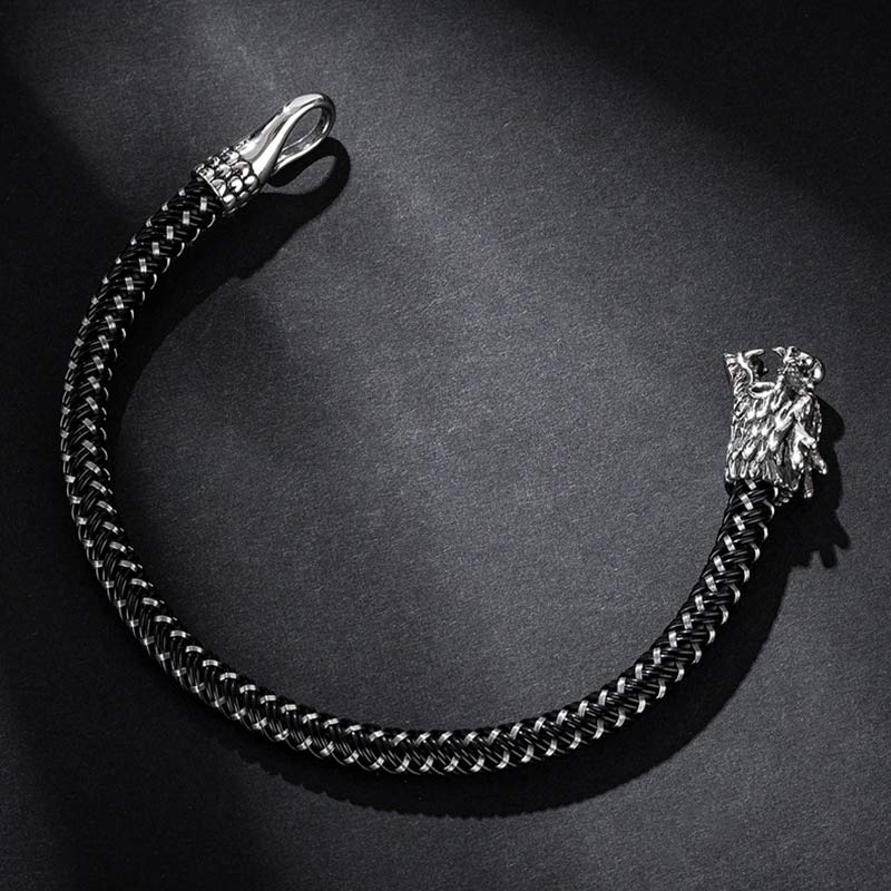 KarmaRipple's Dragon Titanium Steel Protection Fortune Bracelet p24