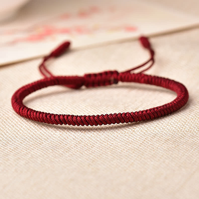 KarmaRipple's Tibetan Fortunate 3 Combination Sets Red String Bracelet p4