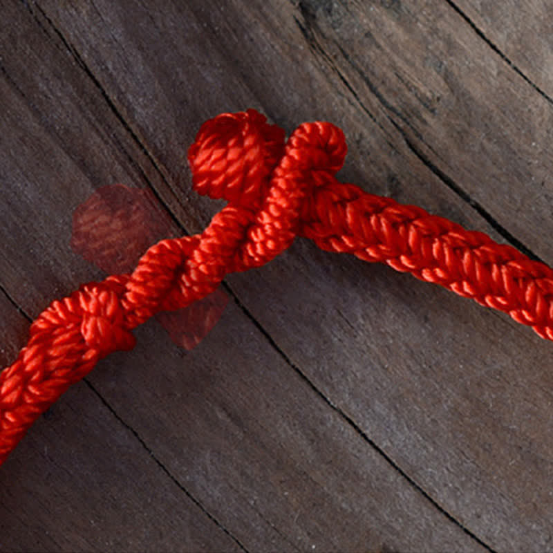 KarmaRipple's Handmade Simple Design Chinese Knotting Fortune Strength Braid String Bracelet p18