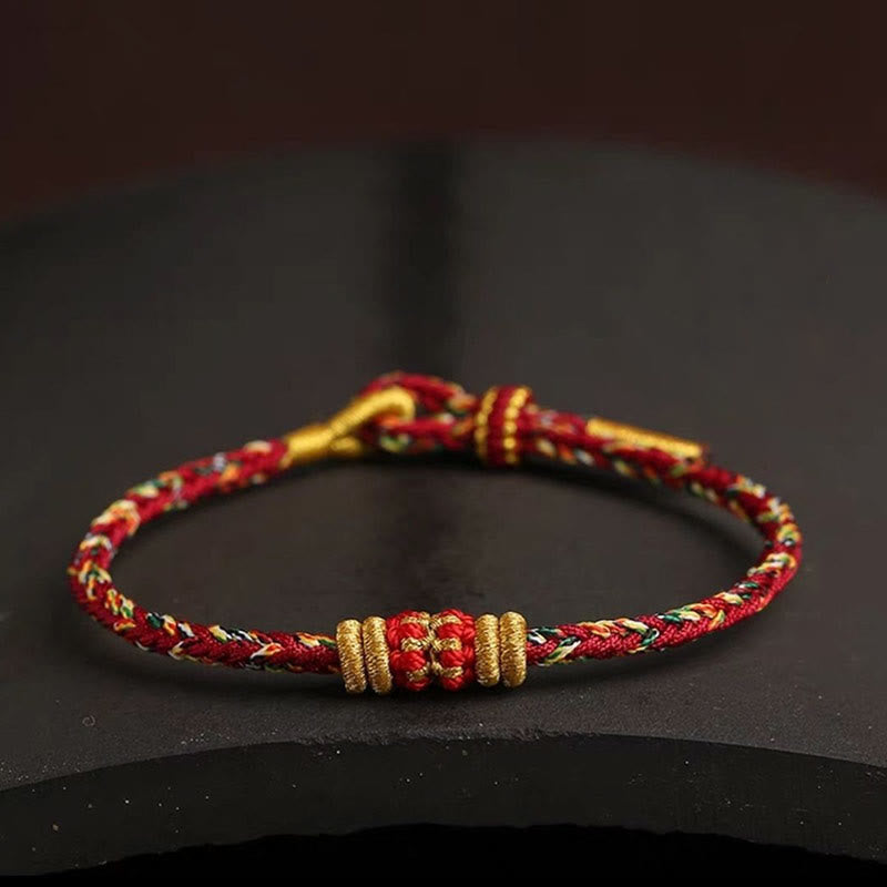 KarmaRipple's Handmade Colorful Rope King Kong Weave Woven Fortune Bracelet p10