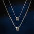 2Pcs Om Mani Padme Hum(45cm&55cm Chain)