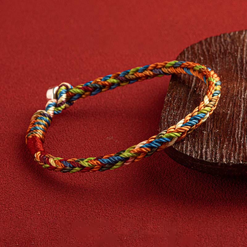 KarmaRipple's "May you be healthy and happy" Fortunate Multicolored Bracelet p2