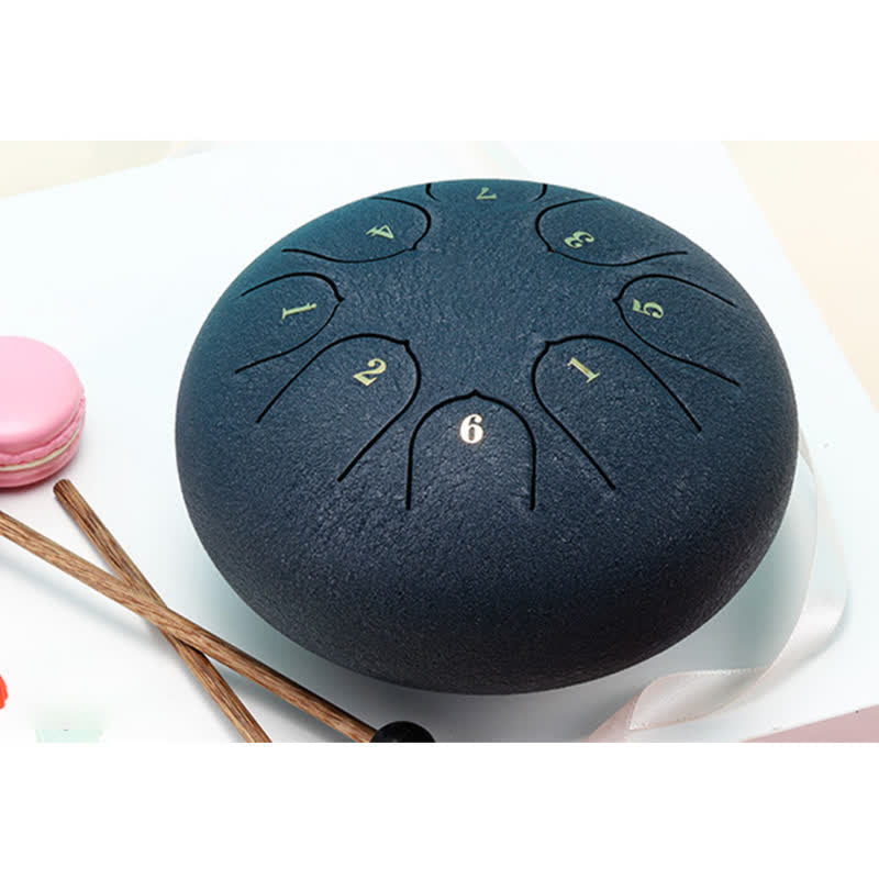 KarmaRipple's Steel Tongue Drum Sound Balancing Meditation Yoga Drum Kit p19