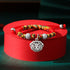 Colorful Rope(Bracelet Size 12+4cm) / Hollow Chinese Lock Charm