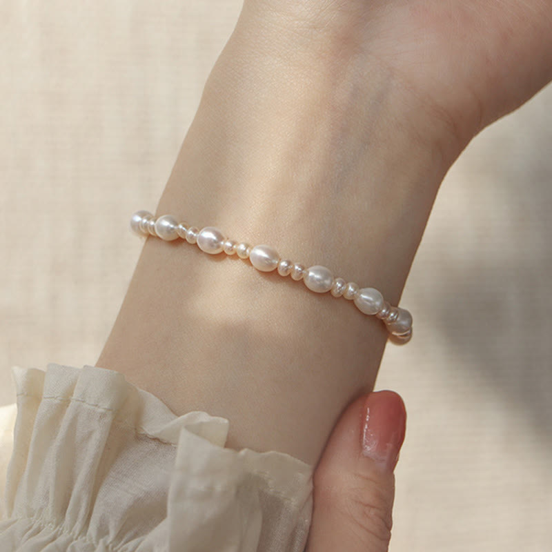 KarmaRipple's Authentic Flower Pearl Sincerity Bead Bracelet p3