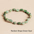 Random Shape Green Opal