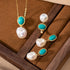 Set (Necklace+Earrings+Ring)