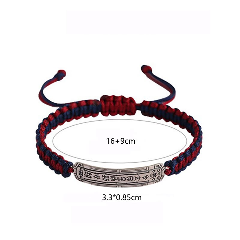 KarmaRipple's 925 Sterling Silver Peace Amulet Protection Bracelet p10