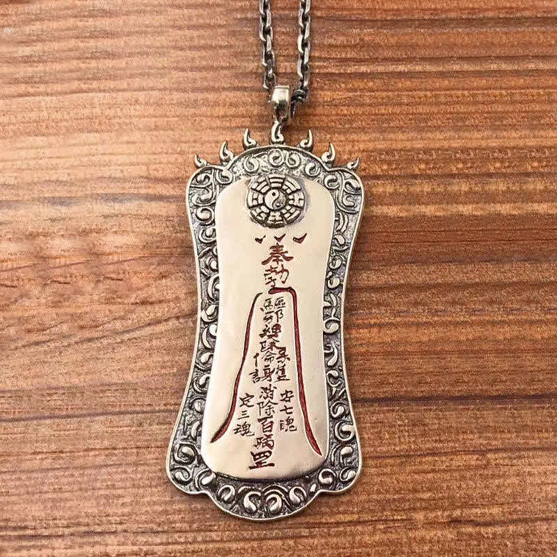 KarmaRipple's FengShui Bagua PiXiu Cinnabar Balance Pendant Necklace p16