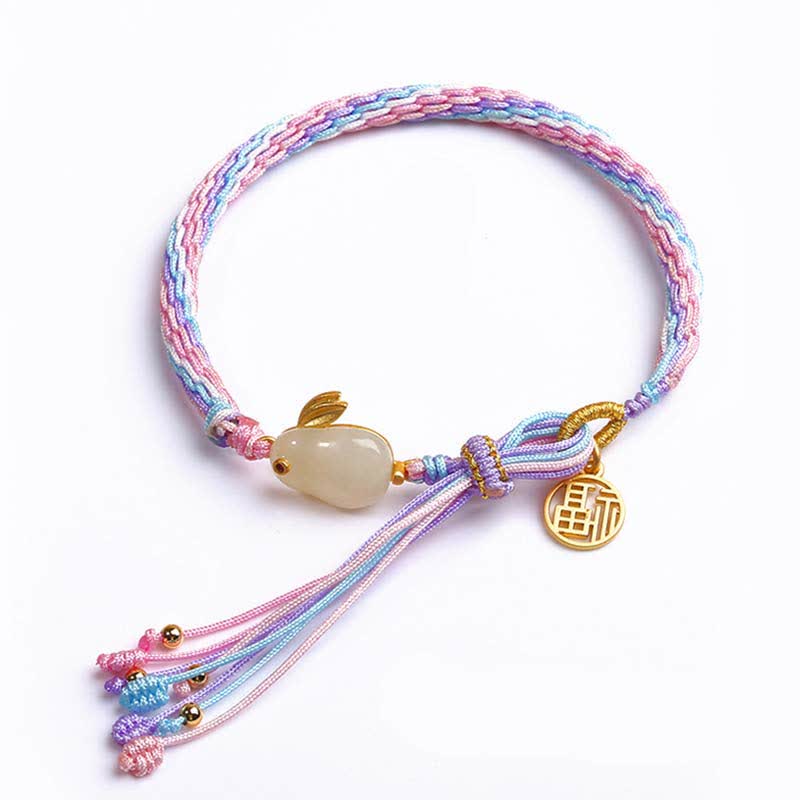 KarmaRipple's Reincarnation Weave Fortune String Protection Braid Bracelet p10
