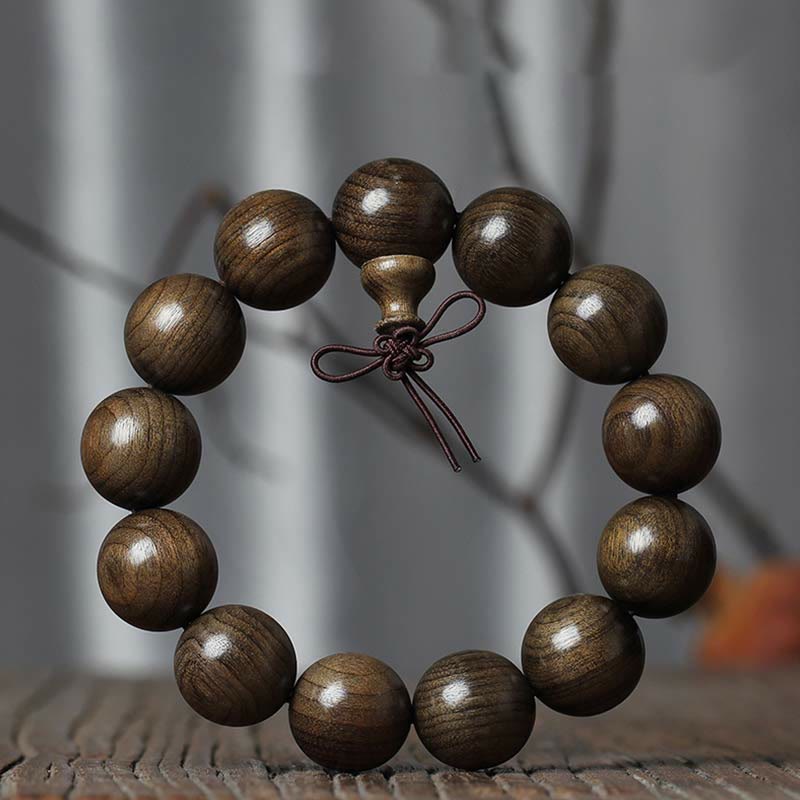 KarmaRipple's Rare Phoebe Zhennan Wood Spirituality Blessing Bracelet p21