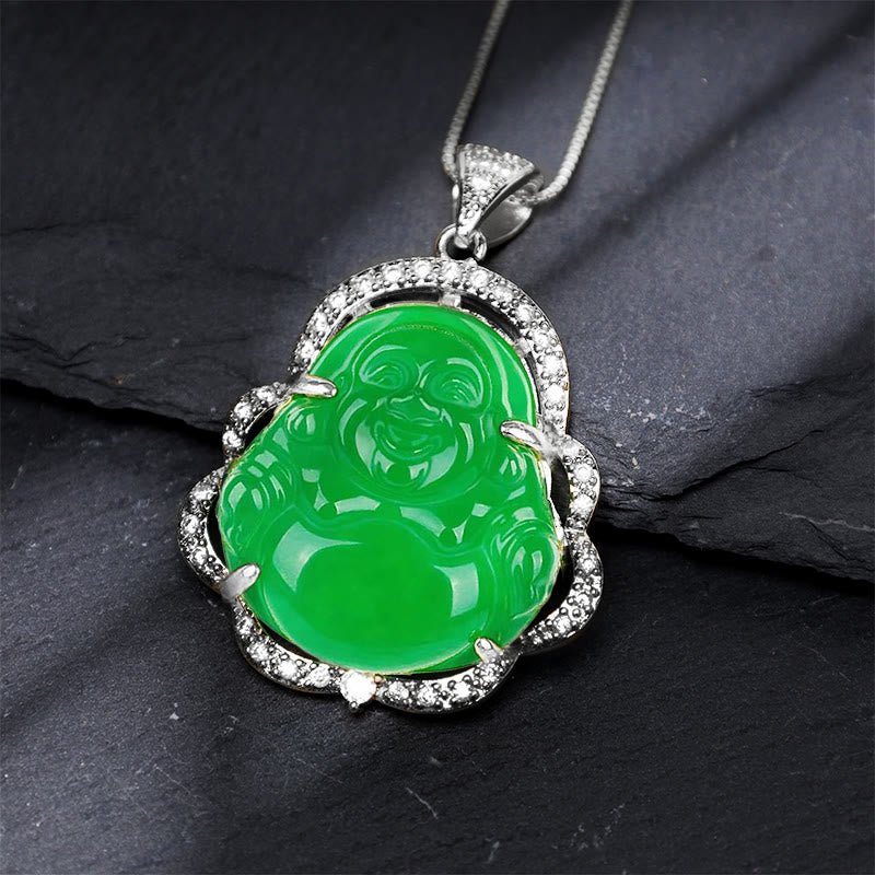 KarmaRipple's Good Fortune Laughing Buddha Pendant p10