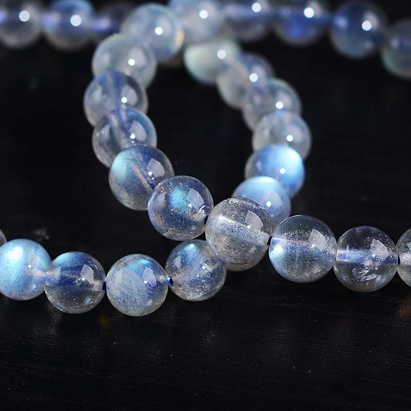 KarmaRipple's Authentic Moonstone Balancing Beadwork Bracelet p12
