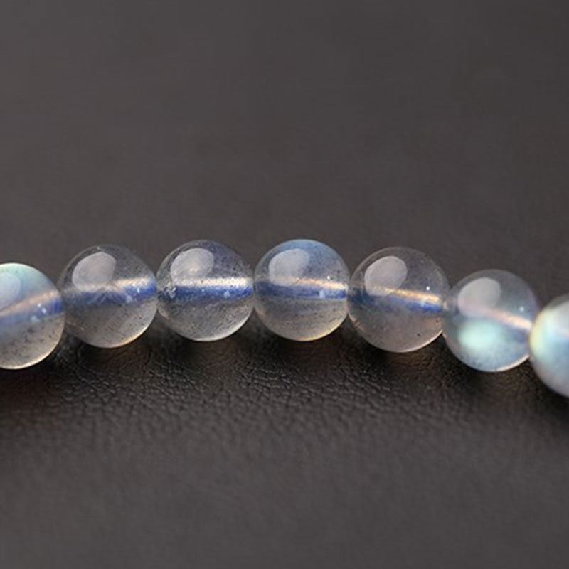 KarmaRipple's Authentic Moonstone Flower Chram Balancing Beadwork Bracelet p10