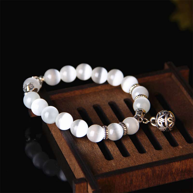 KarmaRipple's Tibetan Cat Eye Fortunate Bracelet p8