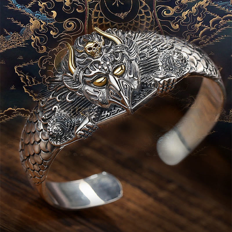 KarmaRipple's Tibetan Garuda Bird Wisdom Protection Bracelet Bangle p11