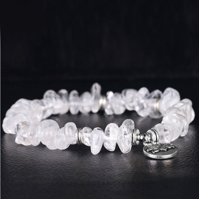 KarmaRipple's Authentic Ivory Gemstone Lotus Balancing Bracelet p3