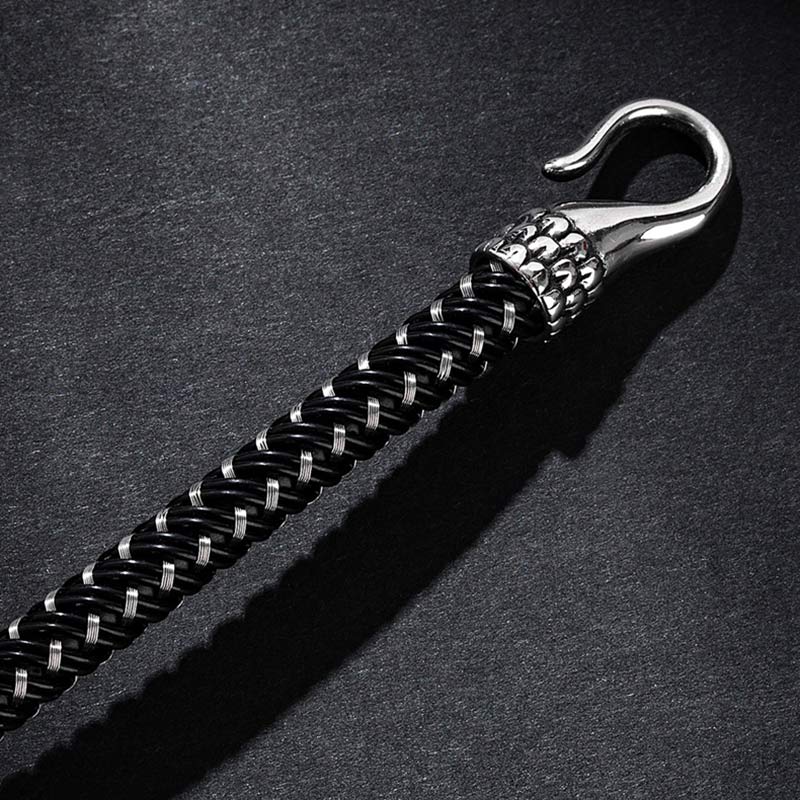 KarmaRipple's Dragon Titanium Steel Protection Fortune Bracelet p25