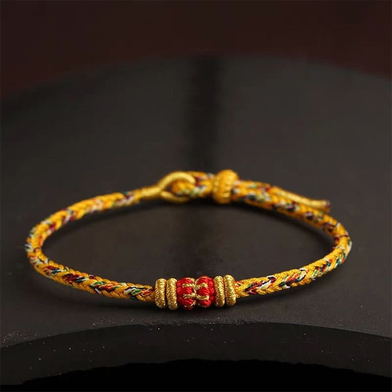 KarmaRipple's Handmade Colorful Rope King Kong Weave Woven Fortune Bracelet p6