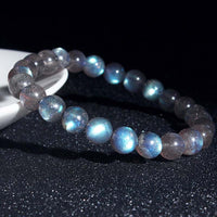 KarmaRipple's Authentic Moonstone Balancing Beadwork Bracelet