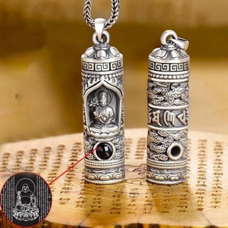 KarmaRipple's Chinese Zodiac Natal Buddha Projection Prosperity Pendant Necklace p11