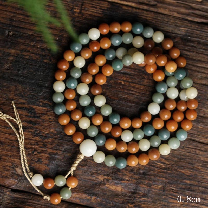 KarmaRipple's Bodhi Seed Mala Balance Wisdom Bracelet p7