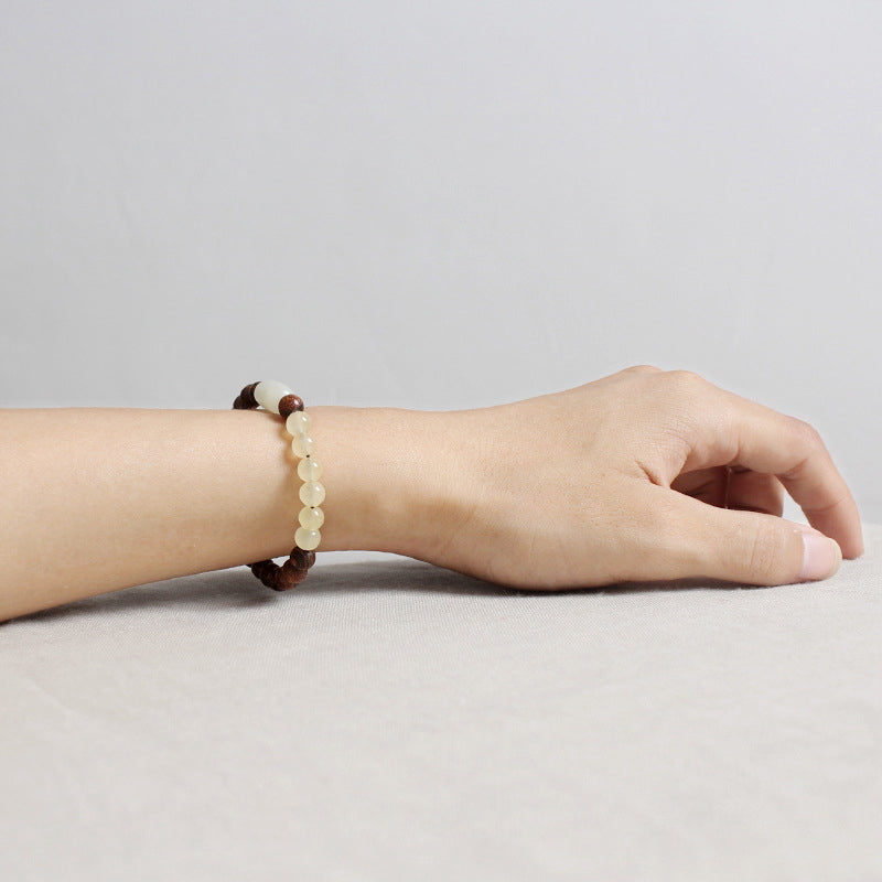 KarmaRipple's Jade Sandalwood Fortune Abundance Bracelet p5