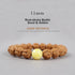 11mm / Rudraksha Bodhi Seed & Amber
