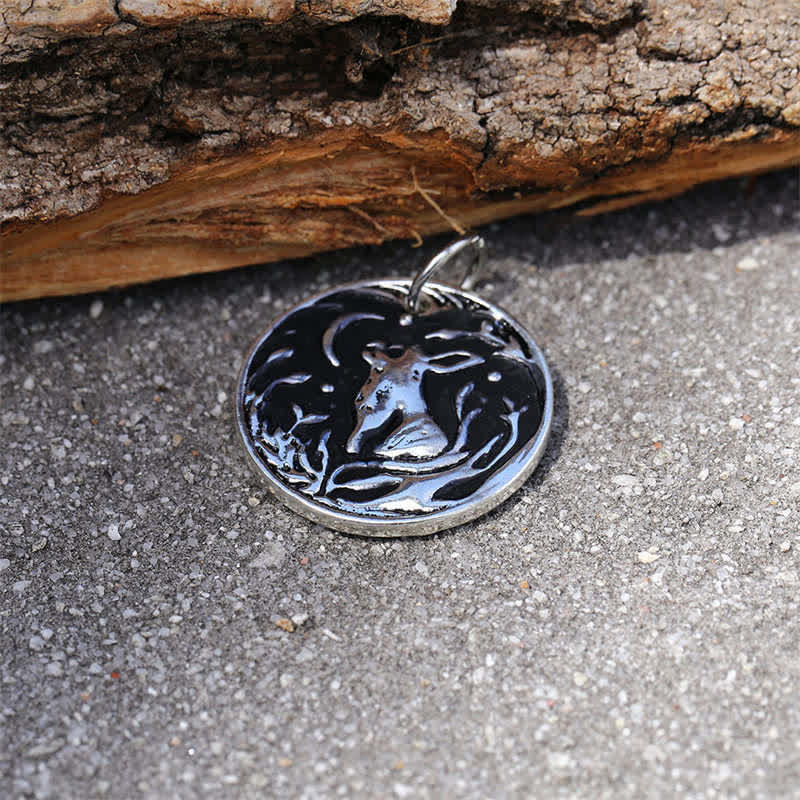 KarmaRipple's Year of the Rabbit Carving Bunny Hares Happiness Pendant Necklace ( p7