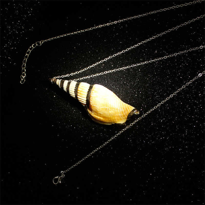 KarmaRipple's Authentic Shankha Conch Shell Seashell Fortunate Pendant Necklace p10