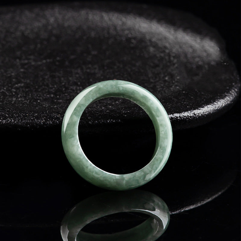 KarmaRipple's Authentic Jade Abundance Balancing Ring p5