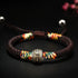 Brown(Wrist Circumference: 14-21cm) / Om Mani Padme Hum