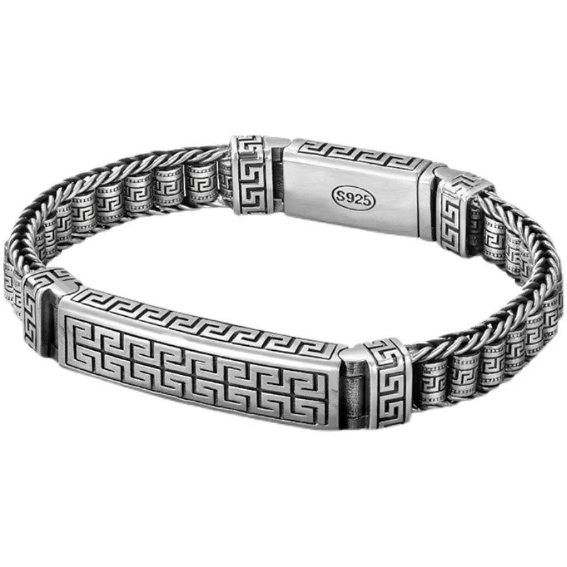 KarmaRipple's Vintage Lines Pattern Balance Rotatable Bracelet p5