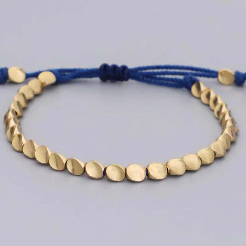 KarmaRipple's 3 PCS Tibetan Bronze Beadwork Balancing Protection Fortune Bracelet Set p9