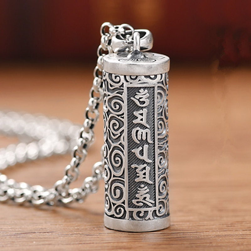 KarmaRipple's Six True Words Protection Pendant Necklace p1