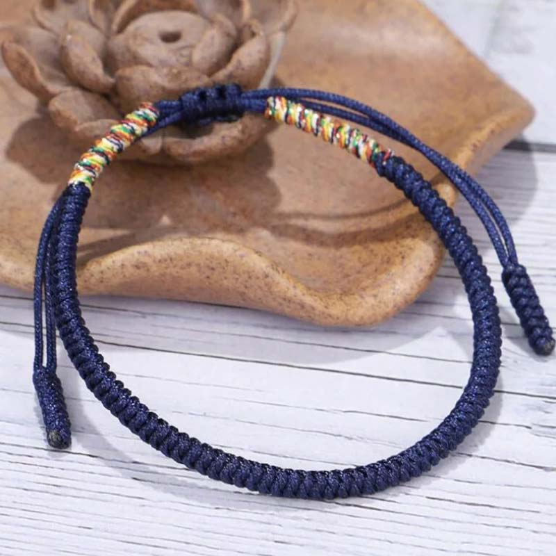KarmaRipple's 3 PCS Tibetan Bronze Beadwork Balancing Protection Fortune Bracelet Set p8