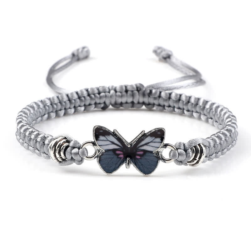 KarmaRipple's Butterfly Freedom Love String Talisman Bracelet p39