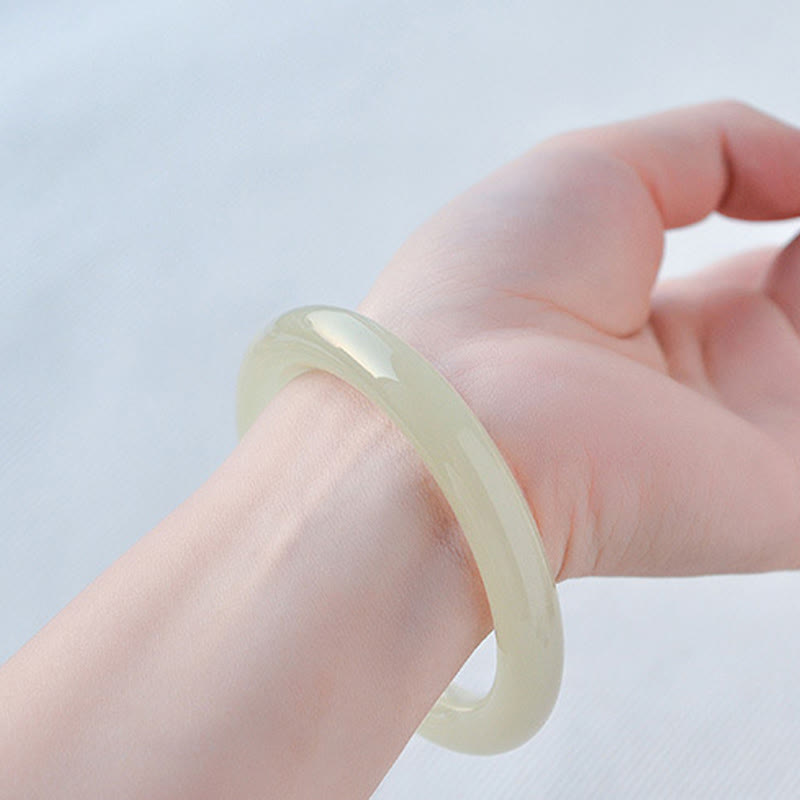 KarmaRipple's Authentic Afghanistan Jade Abundance Cuff Bracelet Bangle p6
