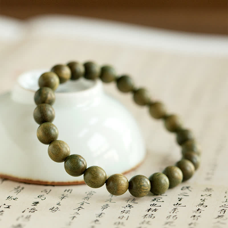 KarmaRipple's Tibetan Green Sandalwood Soothing Cure Bracelet p9