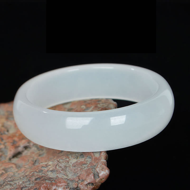 KarmaRipple's Authentic Golden Silk Jade Wealth Fortune Bracelet Bangle p7