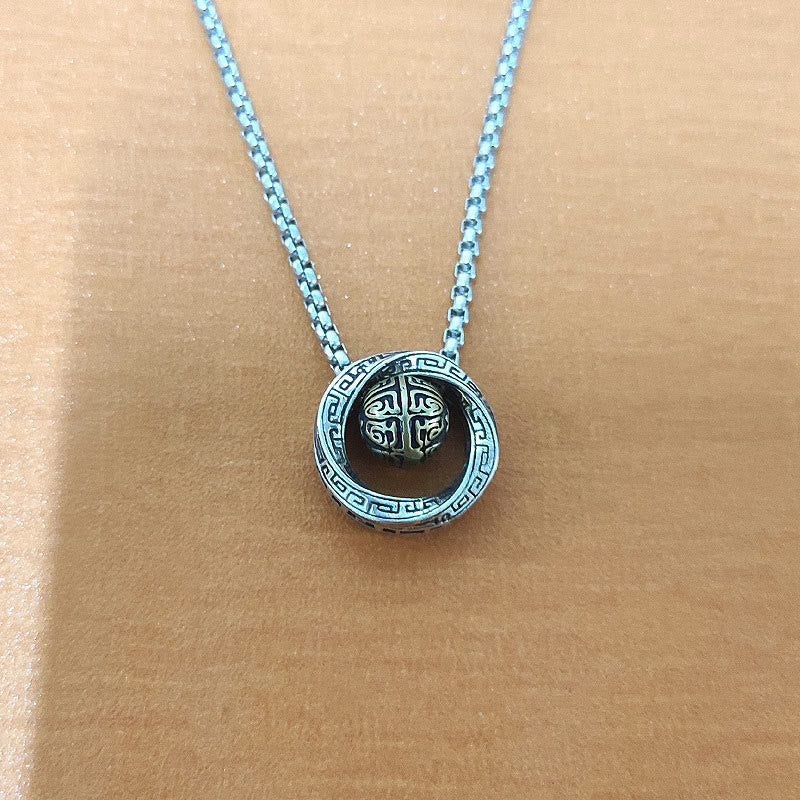 KarmaRipple's Mobius Fortunate Bead Bronze Wealth Pendant Necklace p8