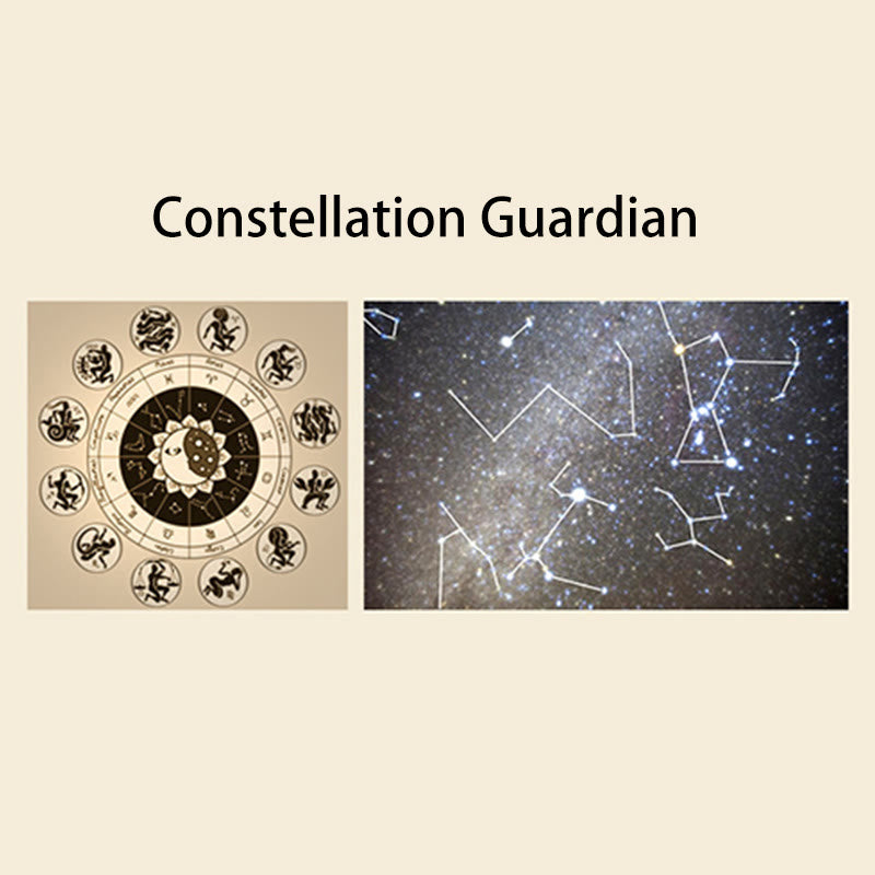KarmaRipple's 999 Sterling Silver 12 Constellations of the Zodiac Blessing Handmade String Bracelet p22