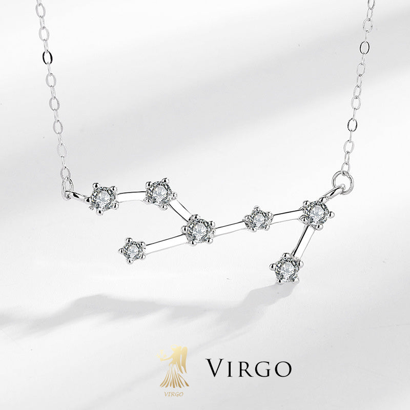 KarmaRipple's 925 Sterling Silver 12 Constellations of the Zodiac Astrology Blessing Pendant Necklace p8