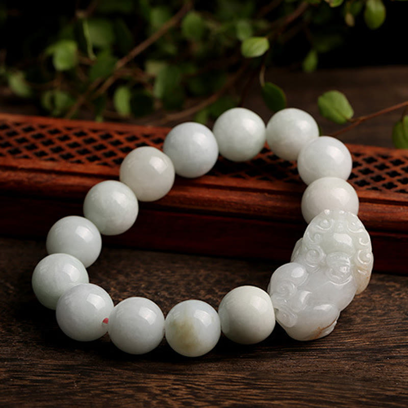 KarmaRipple's Fengshui Wealth Prosperity Jade PiXiu Fortune Bracelet p9