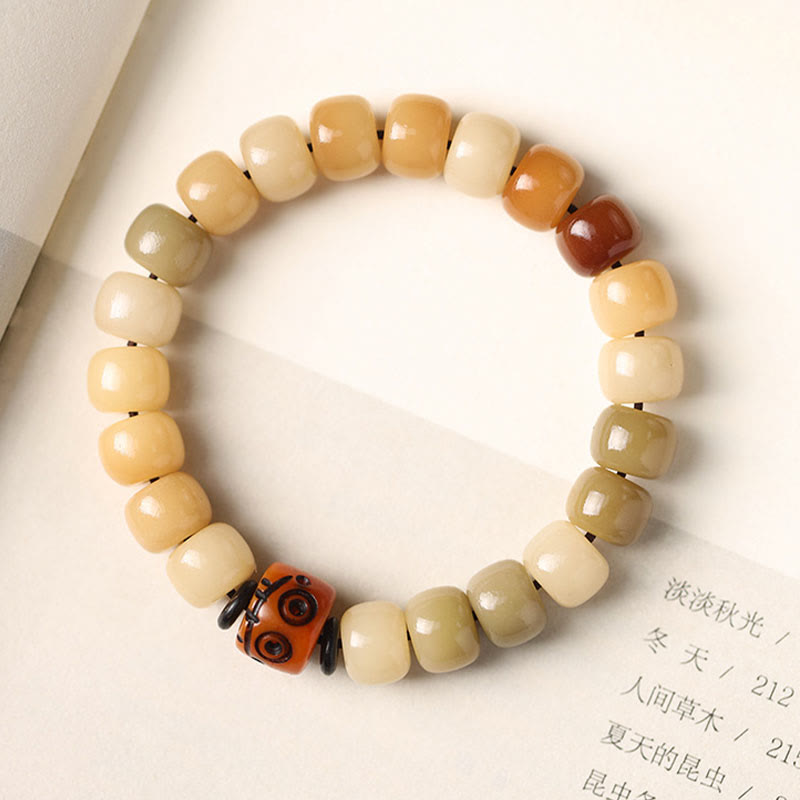 KarmaRipple's Authentic Bodhi Seed The Lord of the Corpse Forest Om Mani Padme Hum Wisdom Bracelet p15