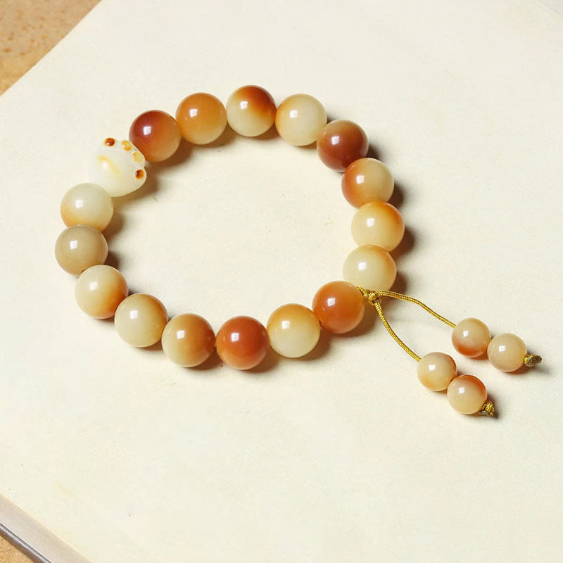 KarmaRipple's Authentic Bodhi Seed Lovely Paw Claw Peace Wisdom Bracelet p4